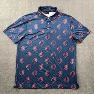 Yatta Golf Polo Shirt Adult Medium Short Sleeve Golf Golfing Casual Men's